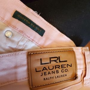Lauren Ralph Lauren Pink Jeans size 10